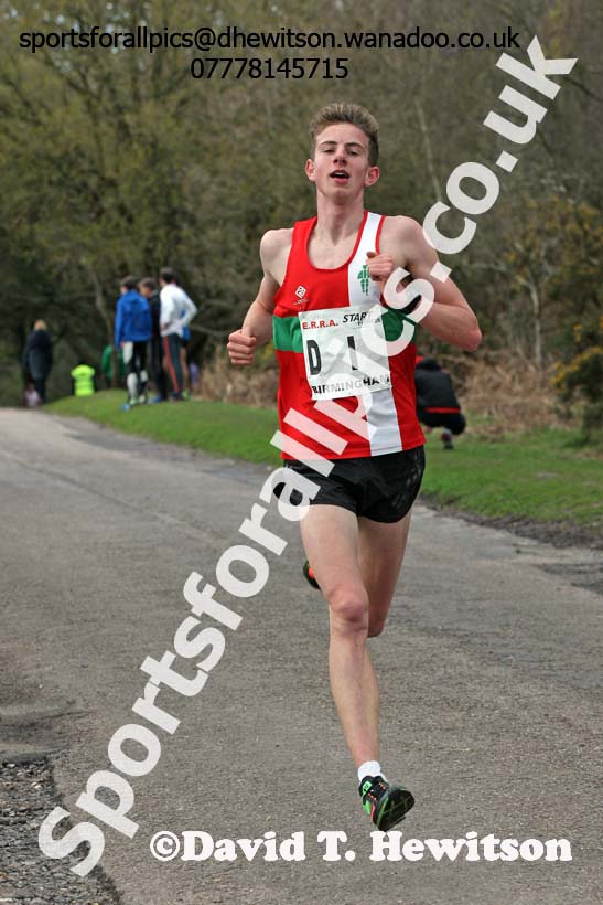 Senior mens English National 12 Stage Road Relay, 2016 English National 12 and 6 Stage Road Relays, Sutton Coldfield, Birmingham. Photo: David T. Hewitson/Sports for All Pics
